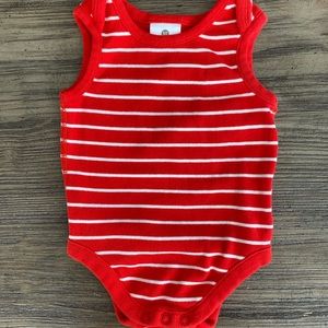 Hanna Andersson Tank Onesie Organic Cotton 0-3mo